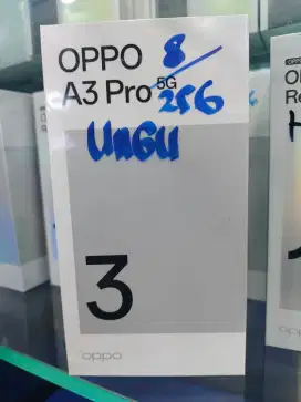 Oppo A3pro 5g 8+8/256 new