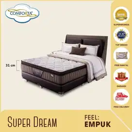 SC COMFORTA Kasur springbed super dream full set ya