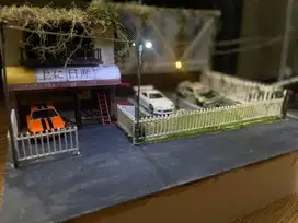 Diorama diecast hotwheels