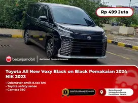 [KM ANTIK 8RB] Toyota All New Voxy TSS Camera360 Black NIK 2023