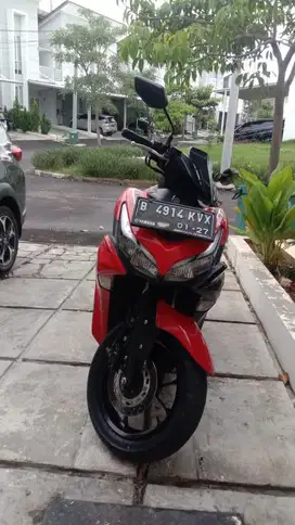 New Aerox 155 Tipe Standar Merah 2022