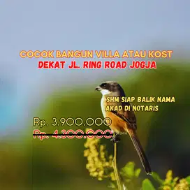 Promo Tanah Dekat Kampus UNISA Trihanggo, Investasi Kos atau Villa