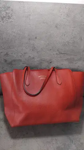 Gucci Bag Swing Tote Leather