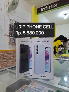 Baru!!! Samsung A55 5G 8/256GB garansi resmi tam 1 tahun