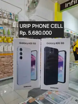 Baru!!! Samsung A55 5G 8/256GB garansi resmi tam 1 tahun