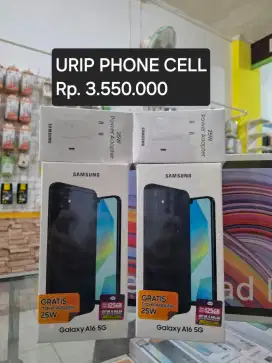 Baru!!! Samsung A16 5G 8/256GB garansi resmi tam 1 tahun