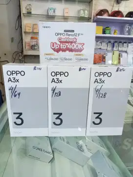 OPPO A3X RAM 4/64 ORIGINAL GARANSI RESMI