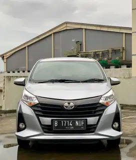 Toyota Calya G 1.2 AT 2019 Facelift Silver Automatic Genap Metik