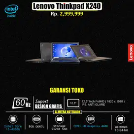 Lenovo Thinkpad X240 512GB SSD & 256GB SSD