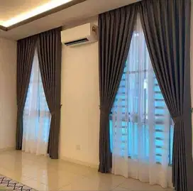 (JUAL–PASANG) HORDENG GORDEN GORDENG CUSTOM* TIRAI CURTAIN–VITRASE