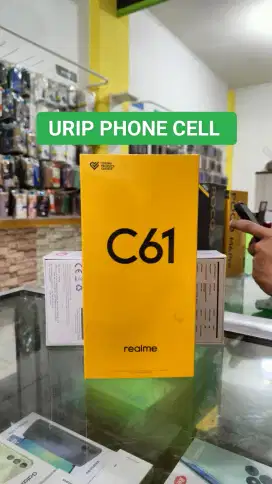 Realme C61 8/128 promo+bonus cash & credit garansi Resmi