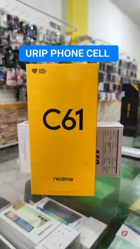 Realme C61 8/128 promo+bonus cash & credit garansi Resmi