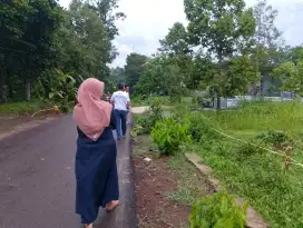 Tanah murah pinggir jalan raya cocok untuk usaha dan kos kosan