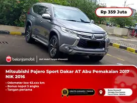 [ LOW KM ] Mitsubishi Pajero Sport Dakar AT Abu 2016/2017 Non Ultimate