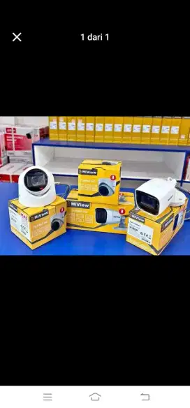 Kamera CCTv Paket Komplit Siap Pasang