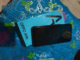 Jual HP Oppo A96, Ram 8/258, mulus, lengkap kotak