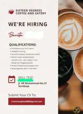 Lowongan barista