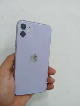 iPhone 11 internal 128 GB purple bisa kartu telkomsel