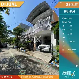 Dijual Rumah Nyaman Di Perumahan Tambak Rejo Indah Sidoarjo(OLX433)