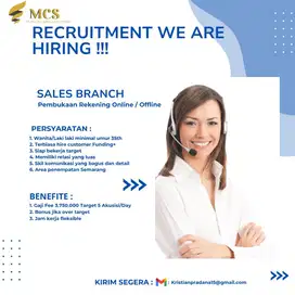 SALES BRANCH PERBANKAN