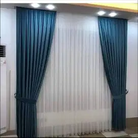 (JUAL–PASANG) HORDENG GORDEN GORDENG CUSTOM* TIRAI CURTAIN–VITRASE