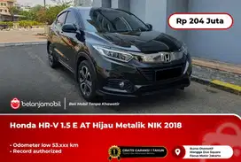 [ LOW KM ] Honda HR-V HRV 1.5 E AT Hitam Metalik 2018/2019