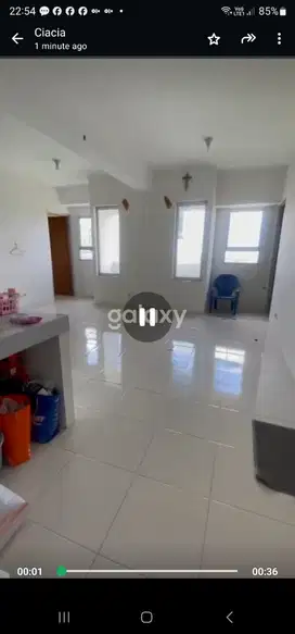 2 Unit Type 2 BR Jejer Jadi Satu Apartemen Puncak Kertajaya