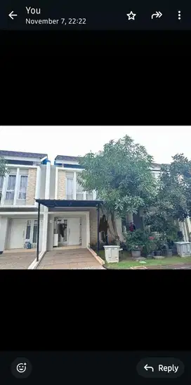 Di Jual Rumah Furnished di Cluster Verdi Symphonia Gading Serpong