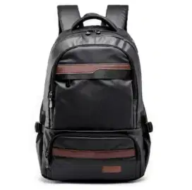 Jual Tas Ransel Gradasi warna Hitam Dan Coklat