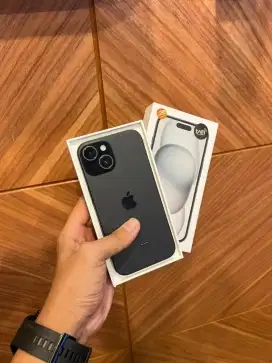 Iphone 15 128 GB Fulset resmi iBox Garansi ON panjang