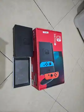 Nintendo switch tablet + dock + box NEGO TIPIS