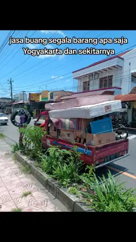 Buang kasur dan lemari dan sebagai nya