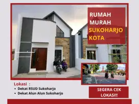 DIJUAL RUMAH MURAH DI KOTA SUKOHARJO DEKAT RSUD SUKOHARJO 200 JUTA AN