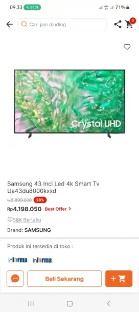 Samsung led tv 43du8000 voice control