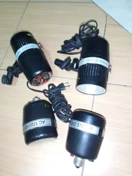 Lampu studio umbrella lamp untesting 4unit borong Rp 100rb