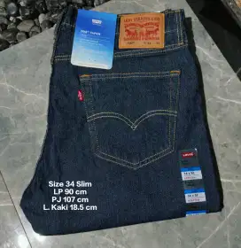 JEANS LEVIS 502 COOL TAPER SIZE 34 NEW