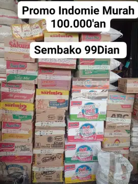 Sembako Murah, Indomie Minyak Gula GMP