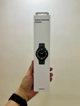 BNIB Samsung Galaxy Watch 6 Classic 43 mm resmi SEIN