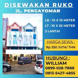 DISEWAKAN RUKO STRATEGIS JL PENGAYOMAN PANAKKUKANG MAKASSAR