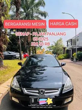 HARGA CASH HONDA ACCORD 2.4 AT VTIL 2005 KM ISTIMEWA 50RB ASLI