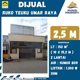 ruko jalan Teuku Umar