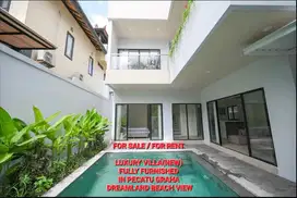 LUXURY VILLA SEA VIEW FOR RENT, READY TO STAY IN PECATU GRAHA BALI