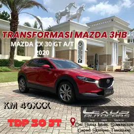 TERMURAH! TDP 30JT! MAZDA CX 30 GT AT 2020! HR V CROSS BYD HATCHBACK!