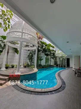 Rumah Klasik Super Mewah Area Kebon Kacang, Dkt Thamrin, Jakarta Pusat