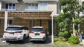 Rumah modern minimalis Greenlake Citraland semi furnish terawat