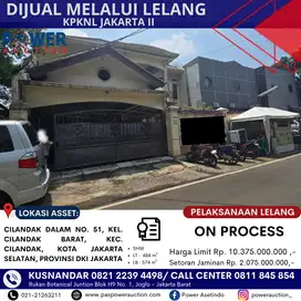 DIJUAL RUMAH DI CILANDAK MELALUI LELANG‼️