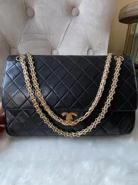 chanel vintage flap double