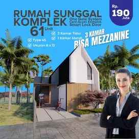 DIJUAL RUMAH KOMERSIL SCANDINAVIAN MEDAN SUNGGAL LOKASI STRATEGIS