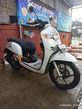 honda scoopy 2018 cbs iss plat T karawang