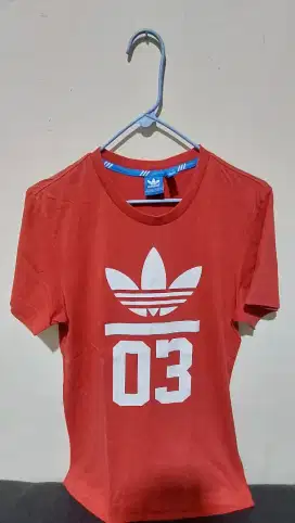 Kaos ADIDAS original merah